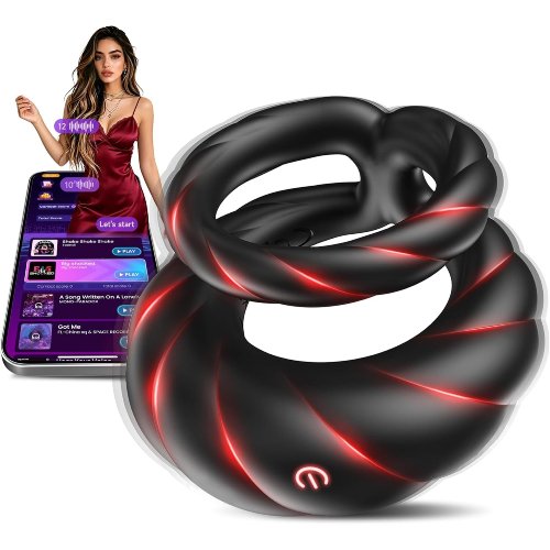 Vibrating Cock Ring Sex Toys For Men 