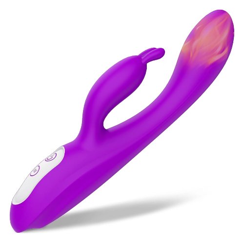 Silicone Rabbit Heating Vibrator