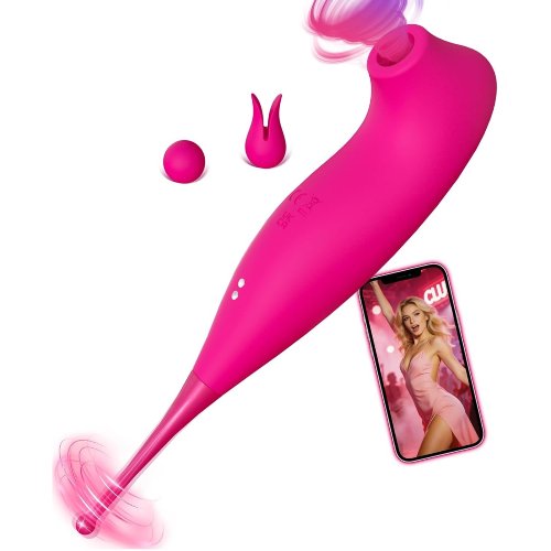 2 in 1 Clit Sucker G Spot Bullet Wand Vibrator