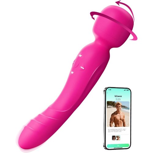 Dildo G Spot Vibrator Wand Sex Toy for Women