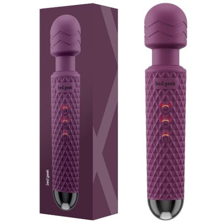 bed geek Handheld Cordless Personal Wand Massager