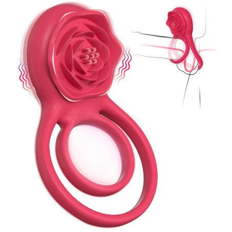 Vibrating Cock Ring Sex Toy For Men