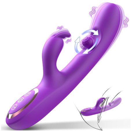 G Spot Clitoral Stimulator Dildo Rabbit Vibrator 