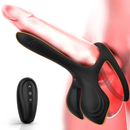LALAKESI Vibrating Cock Ring for Men