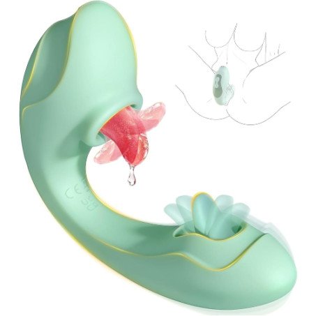 Tongue Clit Vibrator Dildo Vibrator for Women