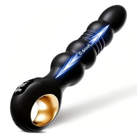 Thrusting Anal Beads Prostate Massager